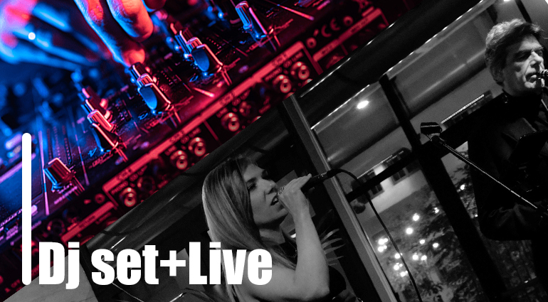 DJ e live music durante un matrimonio