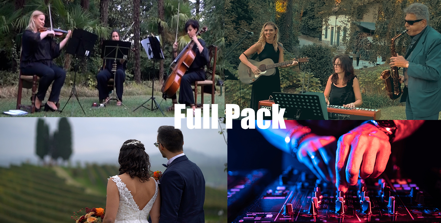 Full Entertainment: musica, spettacolo, foto e video per matrimonio